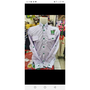 krmeja putih PKB lengan panjang/krmeja PKB/kemeja seragam