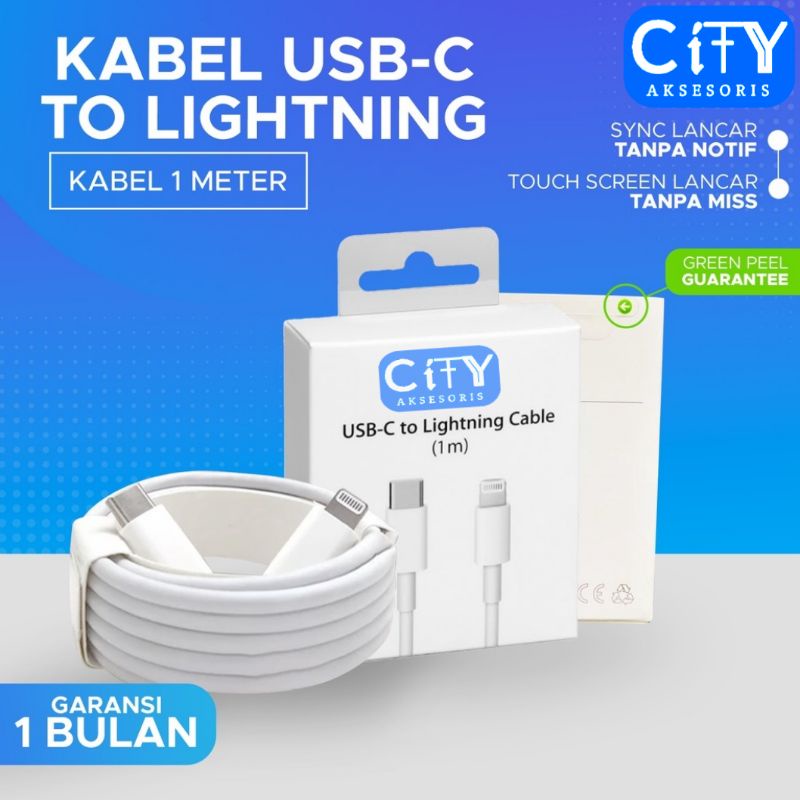 Kabel Data TIPE-C to LIGHTNING / Kabel Charger Tipe-C to Lightning 20 w for 11 12 13 pro promaxori