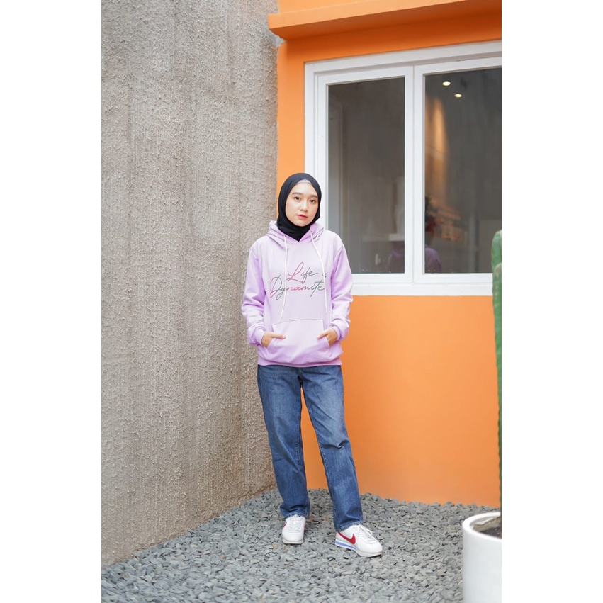 Sweater Wanita Grosir Keren - Like Is Dynamite Purple