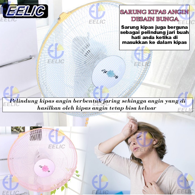 Jual EELIC SAK NET Safety Cover Fan Sarung Penutup Kipas Angin Jaring Jaring Shopee Indonesia