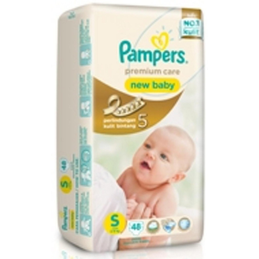 Unik PAMPERS PREMIUM CARE TAPE S 48 Limited