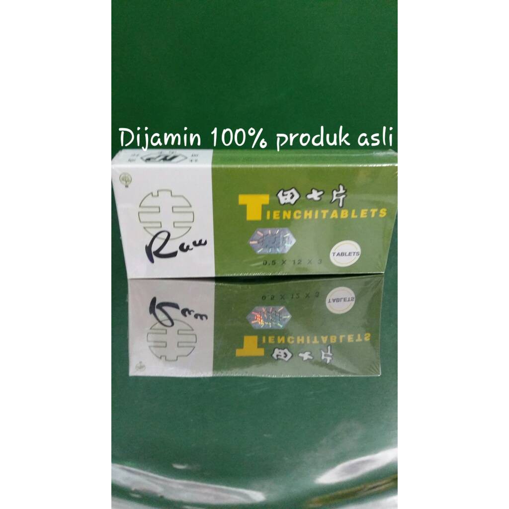 OBAT PENINGGI BADAN / RAW TIENCHI TABLETS