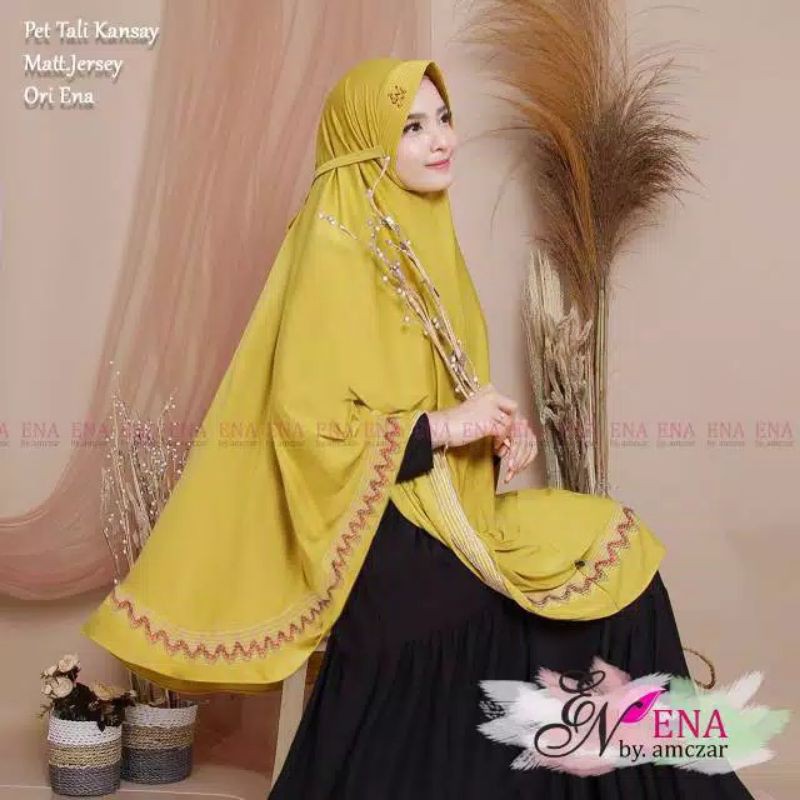 Hijab ENA Pet Tali Kansay Jumbo
