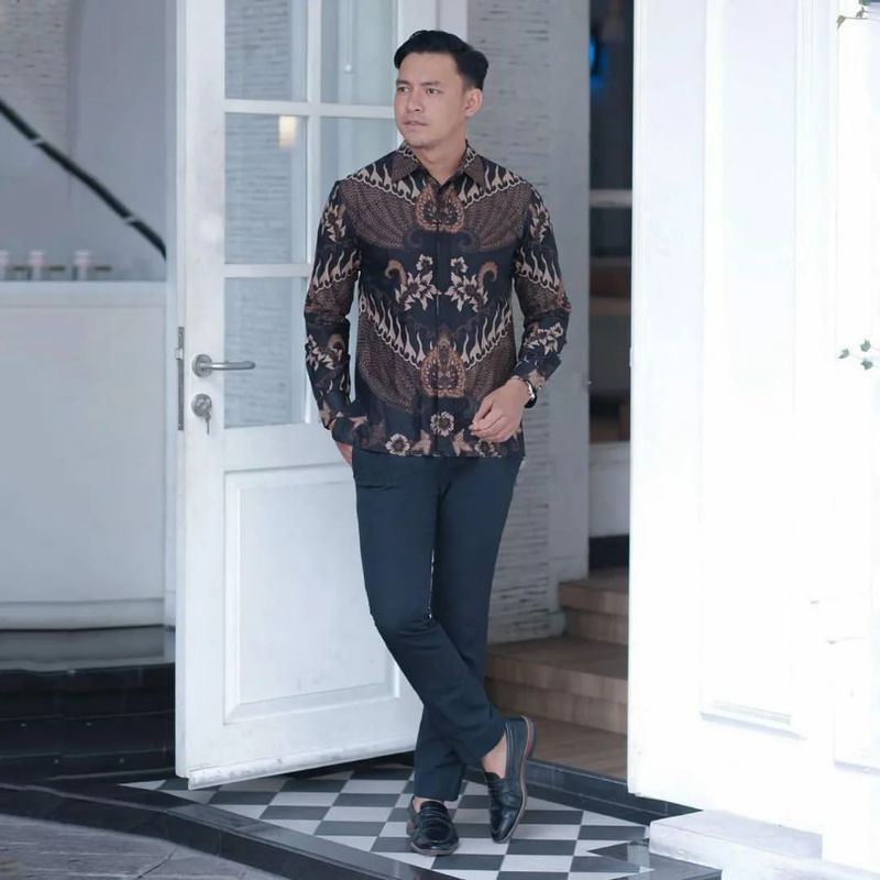 KEBAYA COUPLE MODERN KEBAYA LAMARAN TUNANGAN KEBAYA WISUDA KEBAYA KONDANGAN TERBARU WID BATIK-Kemeja (NUDE)