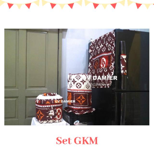 LV DAMIER SET