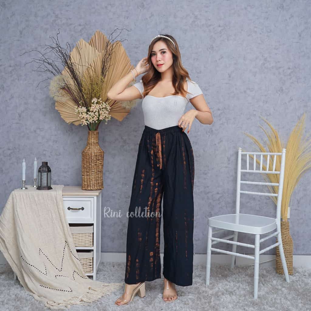 Celana Kulot Panjang Bali Lobek Lilit