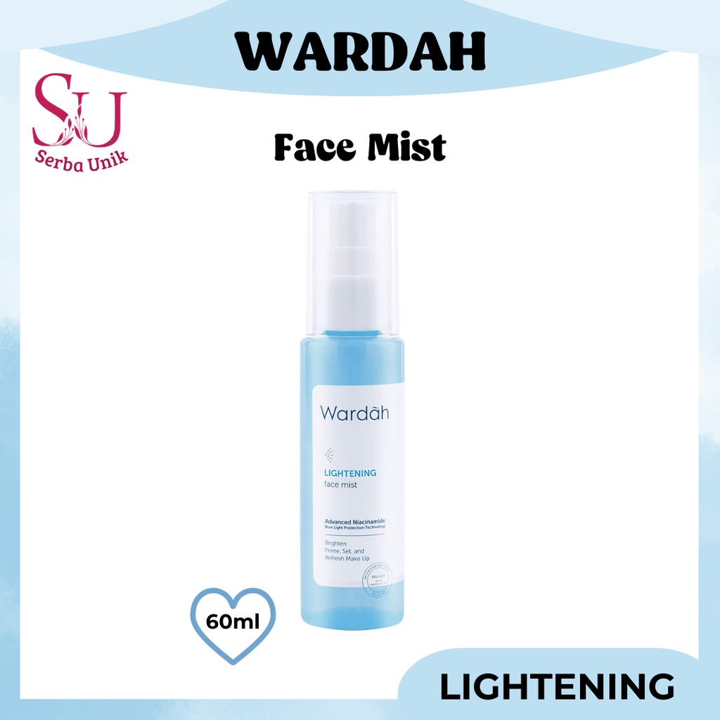 Wardah Lightening Face Mist 60ml | Setting Spray