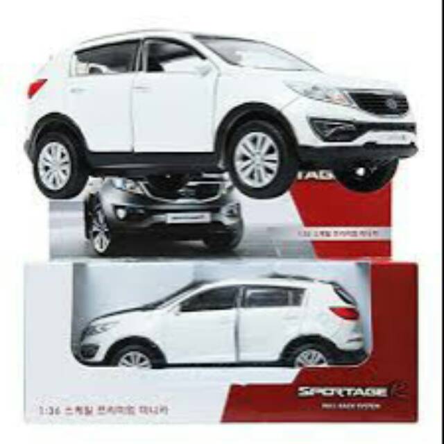 Jual Diecast mobil kia sportage(baru 
