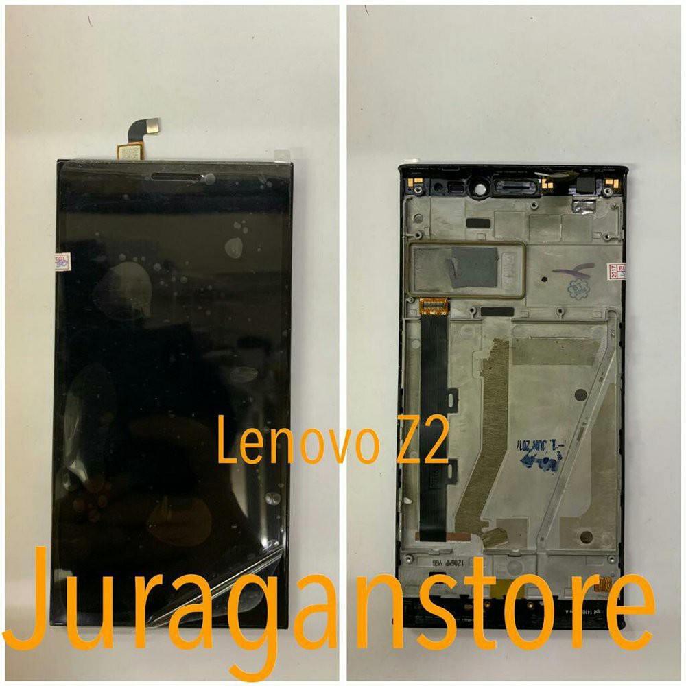 LCD TOUCHSCREEN LENOVO VIBE Z2 PLUS FRAME COMPLETE ORIGINAL