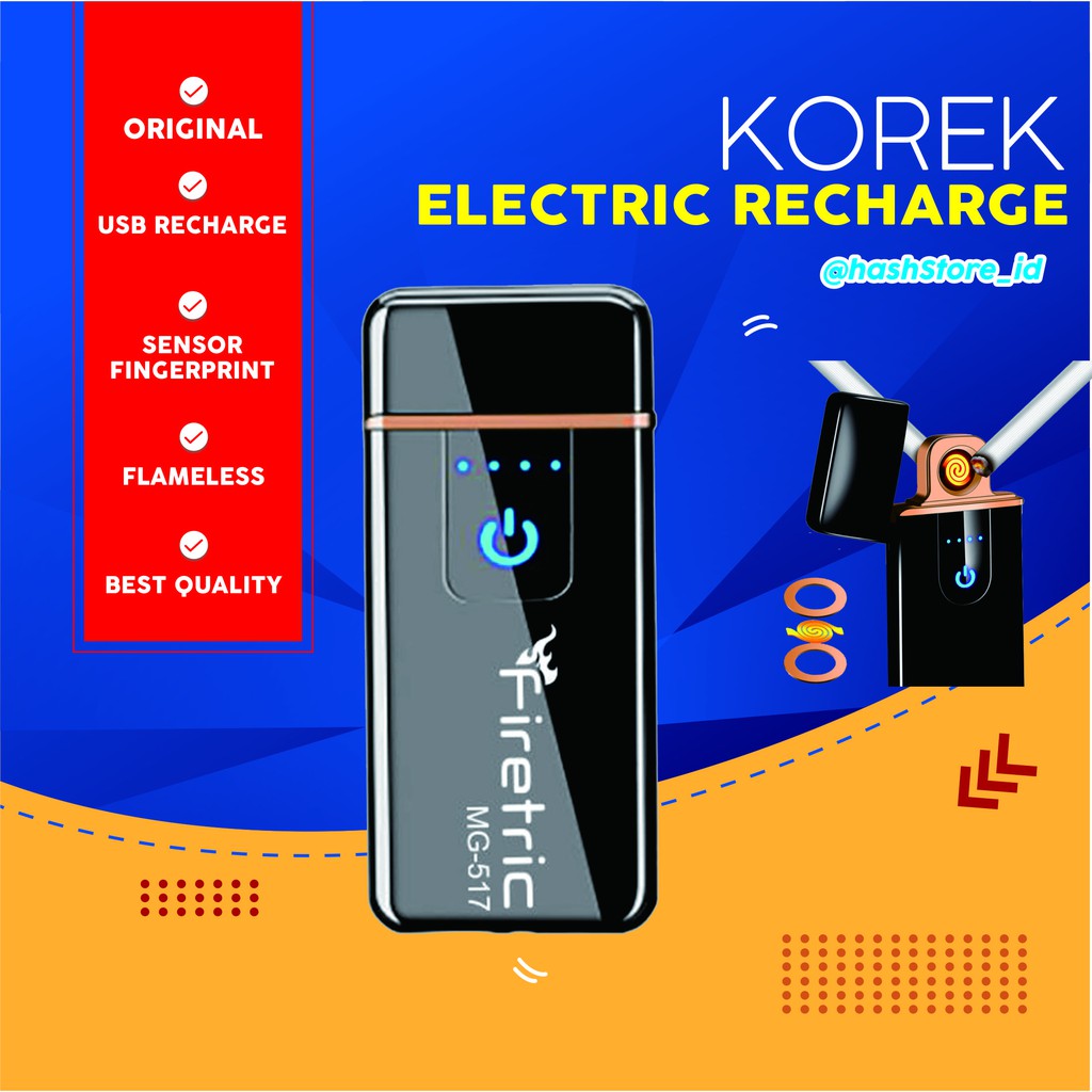 KOREK API ELEKTRIK RECHARGEABLE