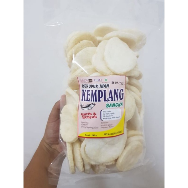 

RIDENA GOLD Kerupuk Kemplang Bangka PREMIUM