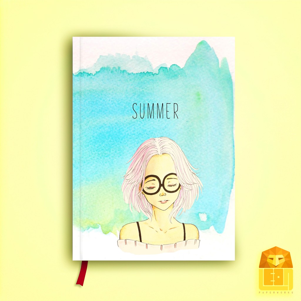 Notebook Agenda, Dotted dan Polos Summer Girl