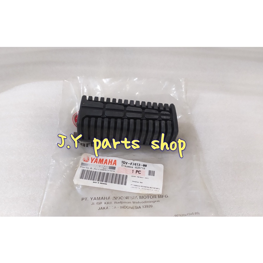 KARET FOOTSTEP FOOT STEP INJEKAN KAKI DEPAN JUPITER Z1 VEGA FORCE FI INJEKSI ORIGINAL YGP 1DY-F7413-00