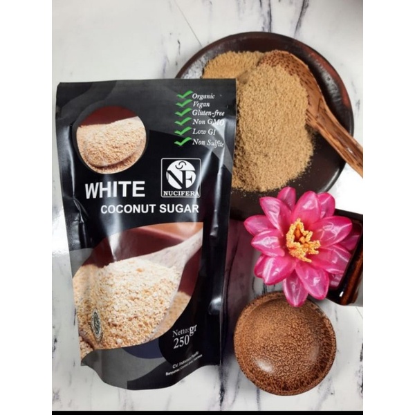 NUCIFERA White Coconut Sugar 250g