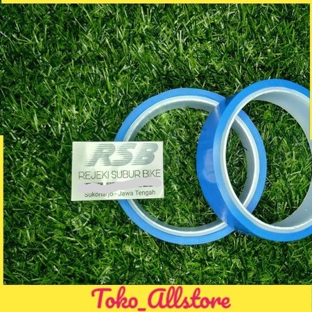 Rims Tape velg Tubeless Roda Sepeda MTB Road Bike biru