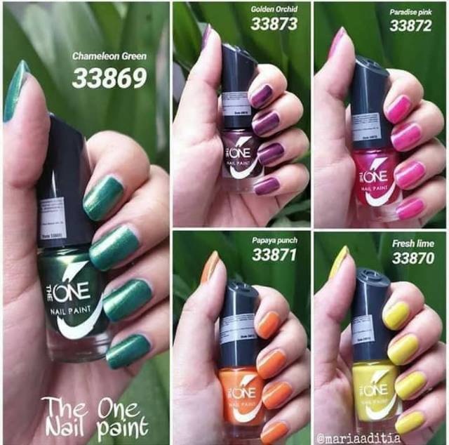 The One Nail Paint Shopee Indonesia