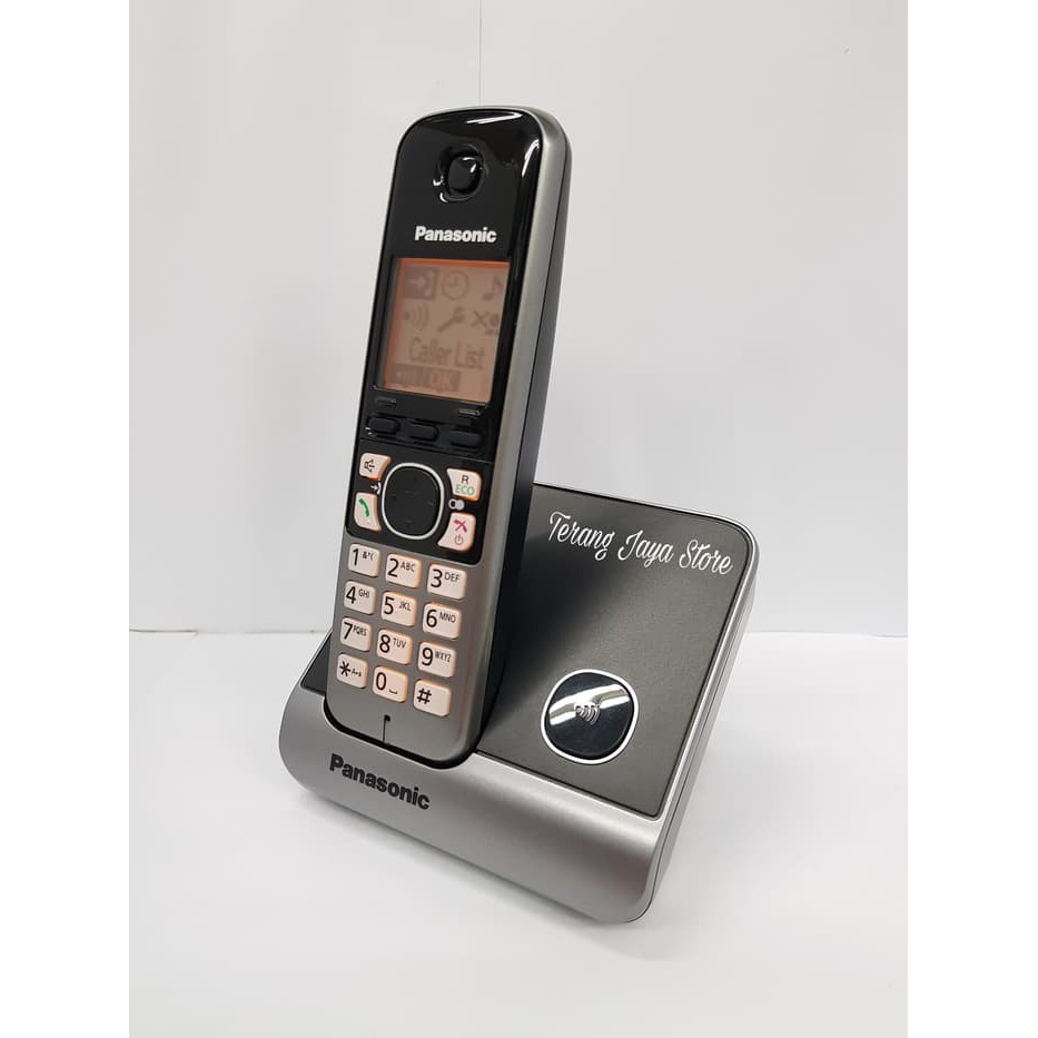 

Telepon Wireless Panasonic KX-TG6711 Wireless Phone TG 6711 (Hitam)