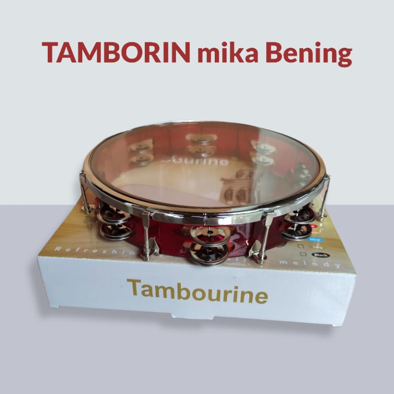 Tamborin Tambourine Head Mika 10inc