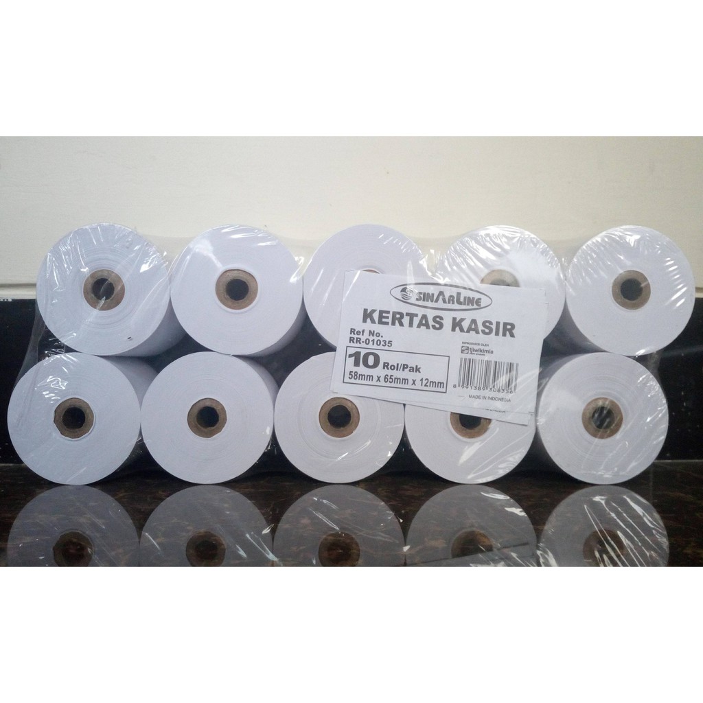 

Kertas Kasir Mesin Printing Kalkulator 58 x 65mm