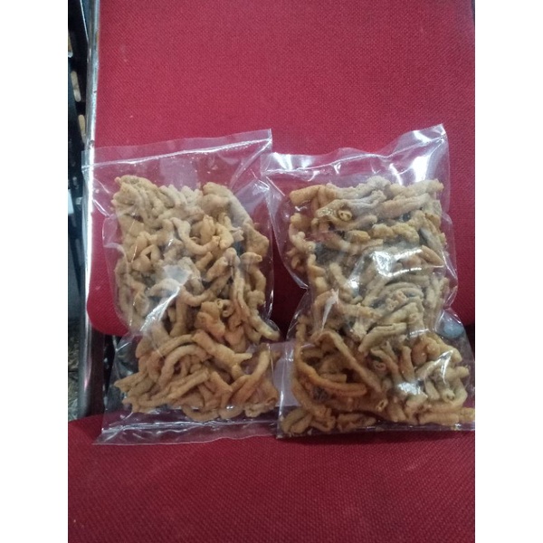 

KERIPIK USUS CRISPY AYAM BERAT 200 GRAM