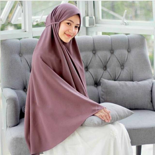 HIJAB BERGO MARYAM JUMBO DIAMOND NON PET / HIJAB PANJANG SYARI/HIJAB INSTANT