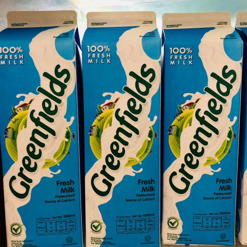 Jual Greenfields Greenfield Fresh Milk 1lt Susu Greenfields Shopee