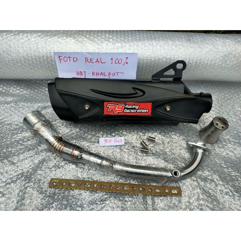 Knalpot Racing R9 Misano Nmax New Nmax Old Aerox 155 Aerox new Connected PCX 150 Lokal PCX 160 New Vario 125 Vario 150 Beat Scoopy Mio J Mio Soul Mio M3 Mio Sporty Xride X-Max fullsystem Murah-2