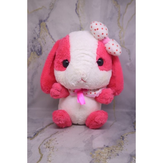 Pote Usa Loppy strawberry feeling jumbo Toreba soft pink