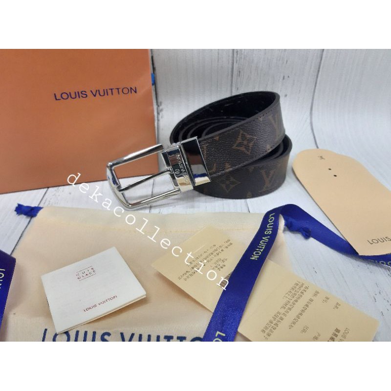 IKAT PINGGANG BELT SABUK GESPER PRIA WANITA LV