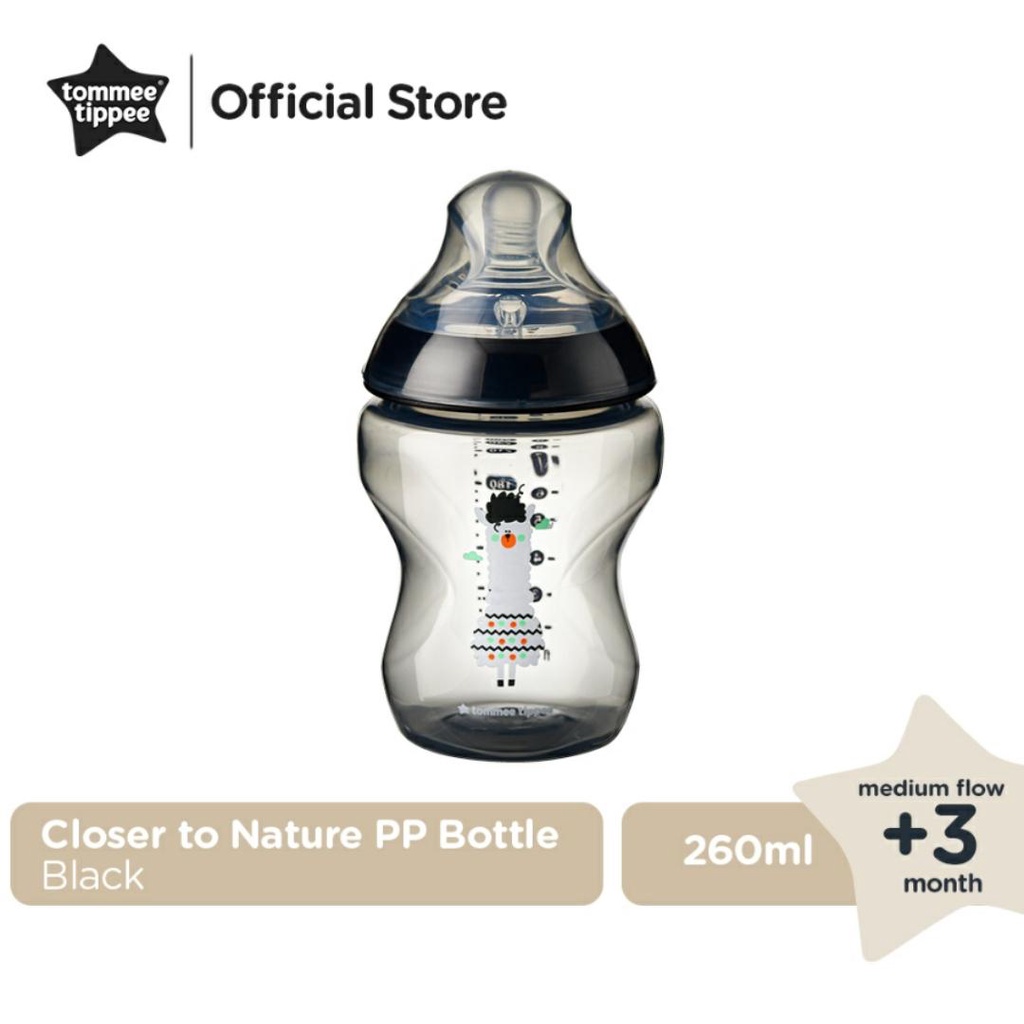 TOMMEE TIPPEE BOTOL PP CLOSE TO NATURE 260ML / BOTOL SUSU BAYI