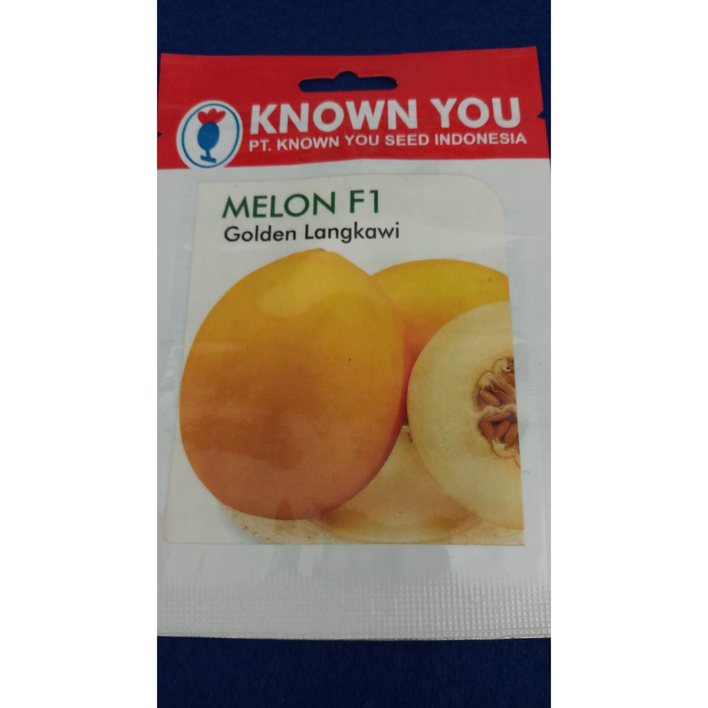 Benih Biji Melon Golden Langkawi  Kys Anehid90 Kualitas Baik