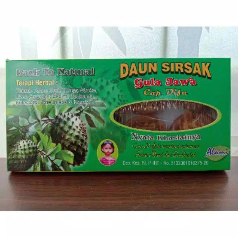 

[TERLARIS]GULA JAWA EXTRAK DAUN SIRSAK 100% ORIGINAL KHAS JAWA TENGAH | GULA JAHE CAP DIFA