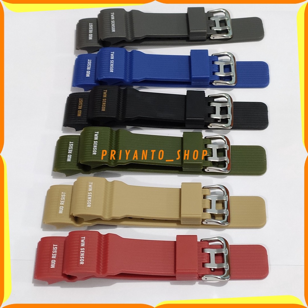 Strap Casio G-Shock gg 1000 mudmaster Tali Jam Gshock gg 1000 Prwmium Rubber watch Bend GG1000