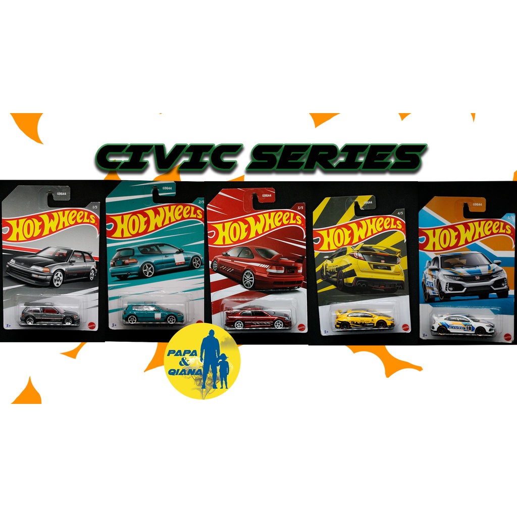 Hot Wheels Honda CIVIC Series