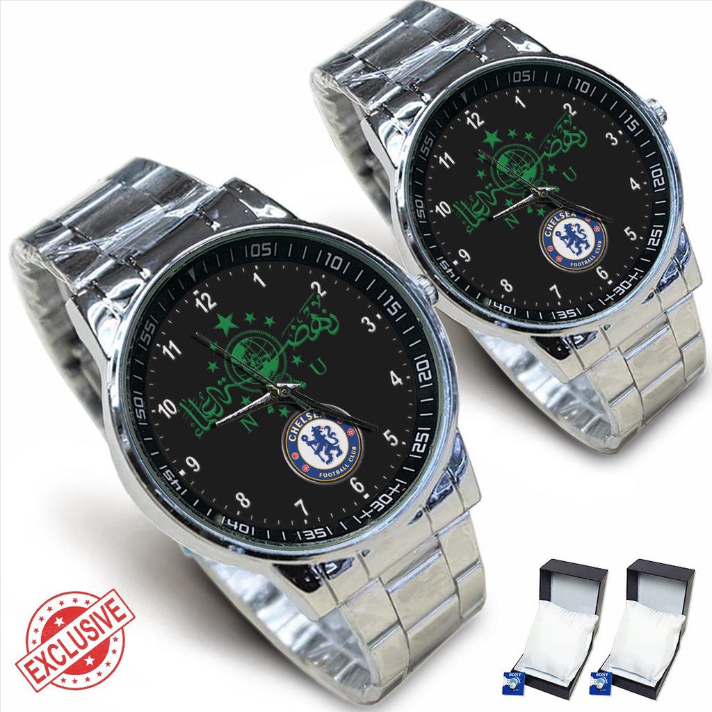 Jam Tangan Rantai Couple NU - CHELSEA (Mantul)