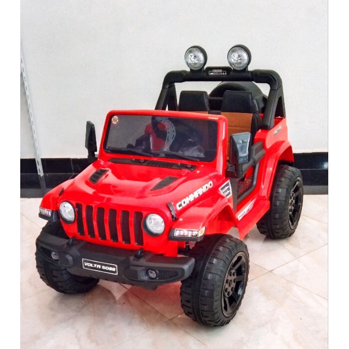 Mobil Mainan Remot aki cas Anak [Commando - Volta 5088]