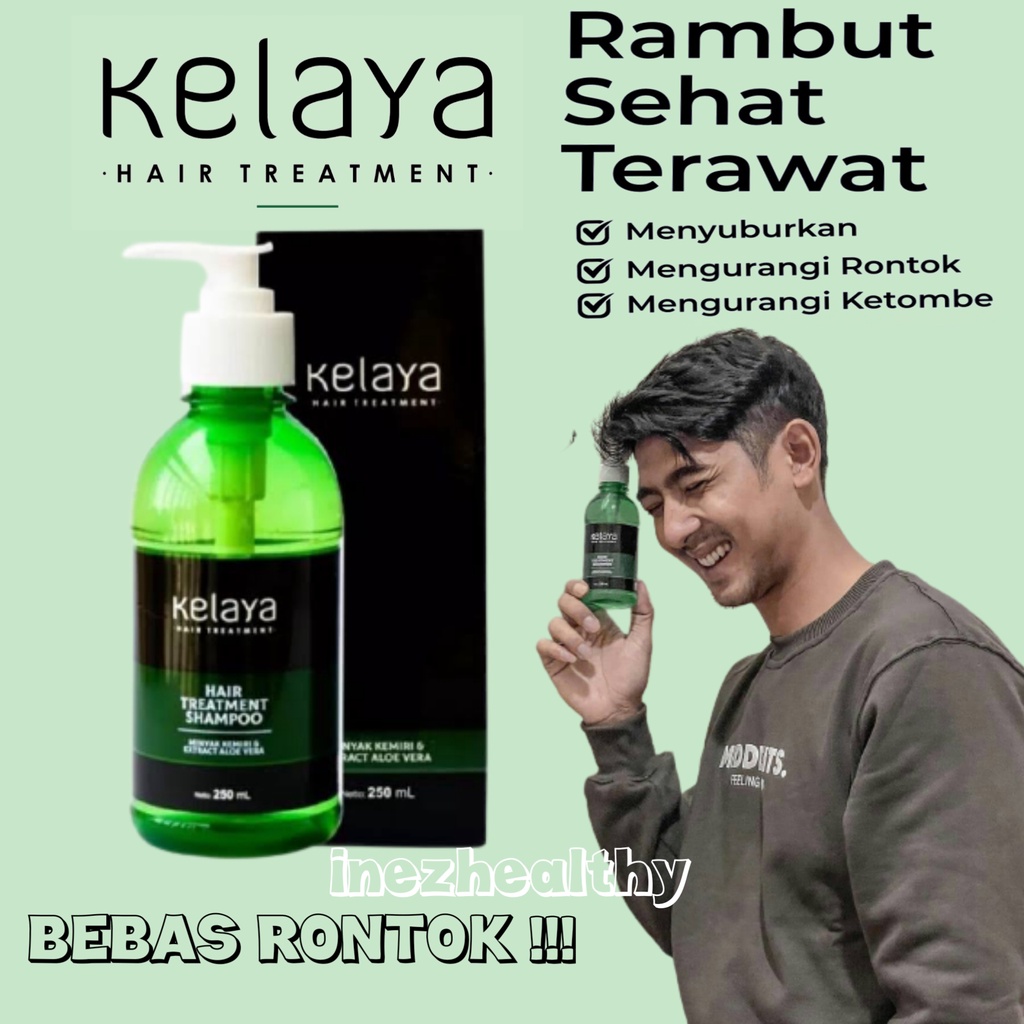 SHAMPOO KELAYA HAIR TREATMENT PENUMBUH RAMBUT PERAWATAN RAMBUT RONTOK SHAMPO PELURUS RAMBUT ORIGINAL