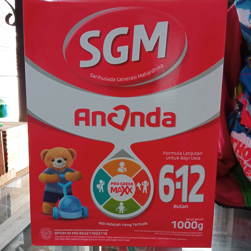 Susu SGM Ananda 6 - 12 Bulan 1000gr
