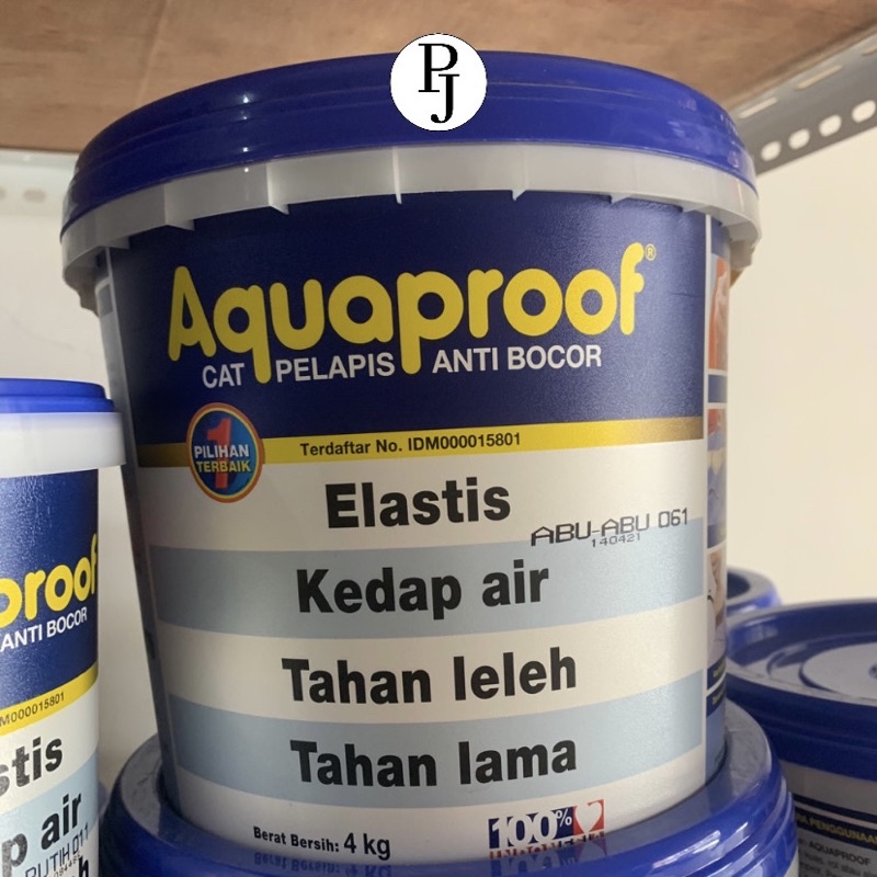 AQUAPROOF 4 KG WARNA PUTIH ABU-ABU