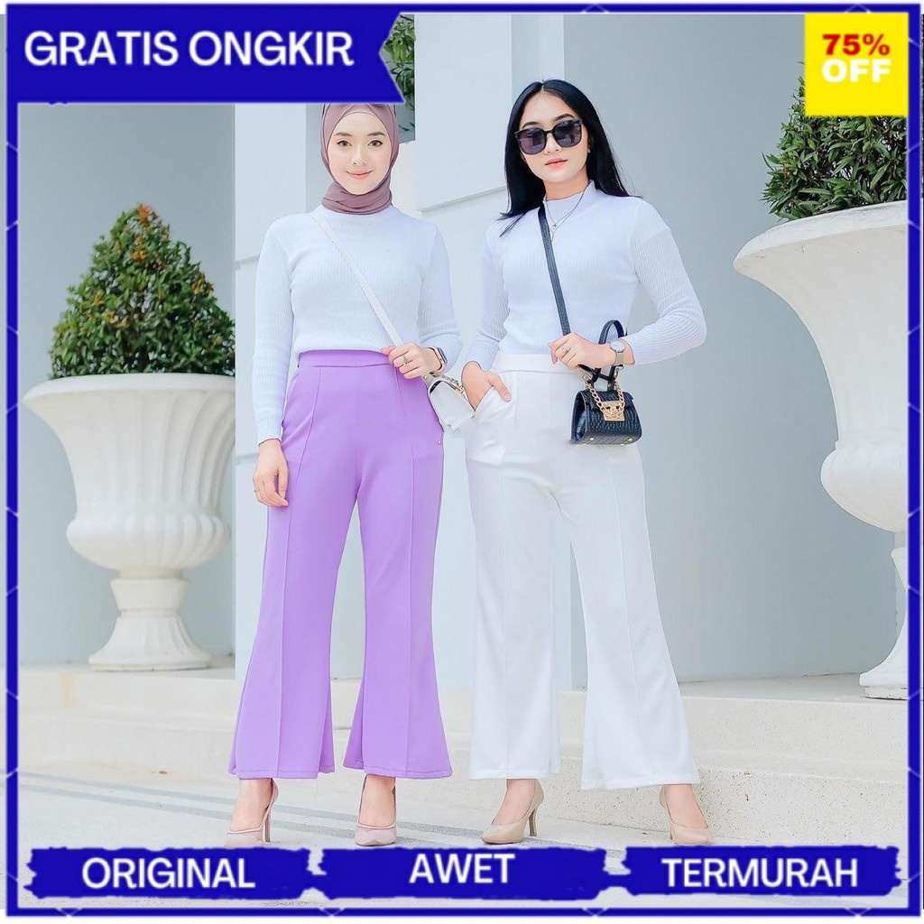 COZY KULOT PANTS SCUBA POLOS PREMIUM HITS