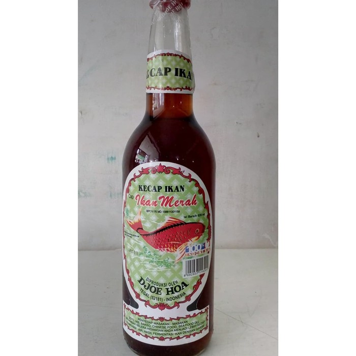 Kecap ikan cap Ikan merah 620 ml / 1 Btl