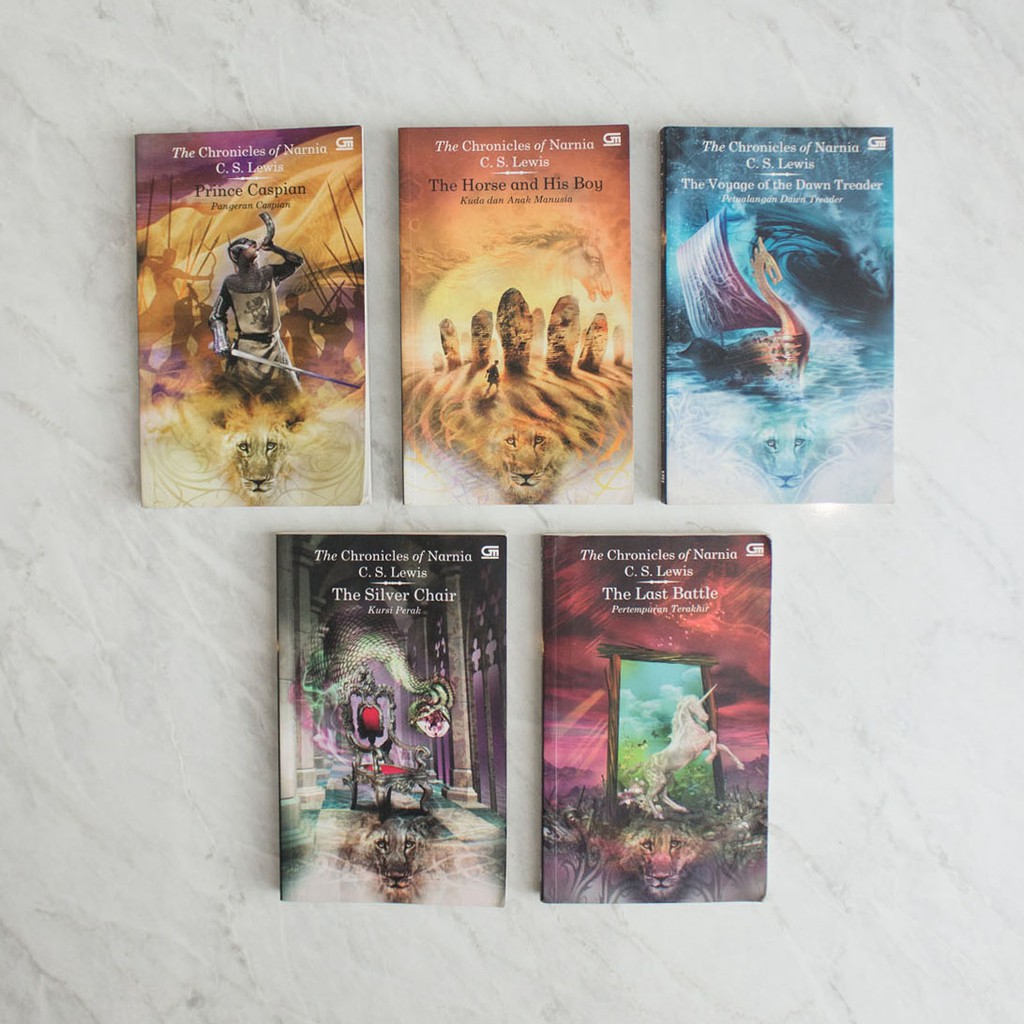 Preloved The Chronicles Of Narnia Series By Cs Lewis Shopee Indonesia