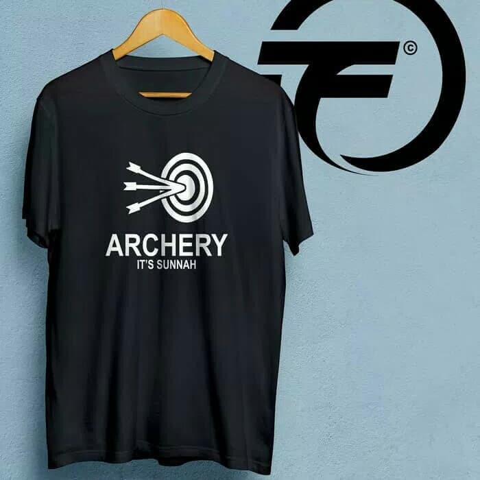 BAJU KAOS MUSLIM ISLAMI ARCHERY IT'S SUNNAH