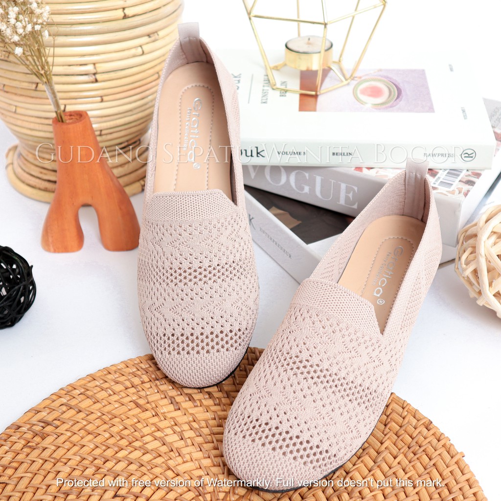 Gratica Sepatu Wanita Flat Shoes Rajut DR 40/PS 09