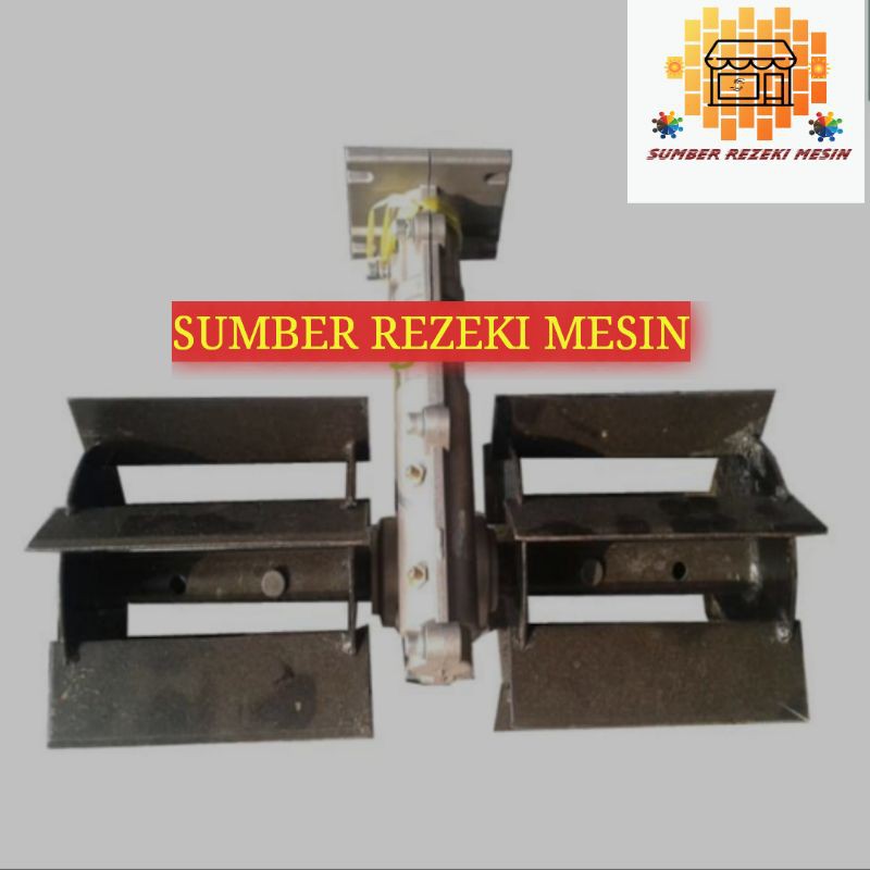 Kepala Penyiang Gulma model Roller Weeder