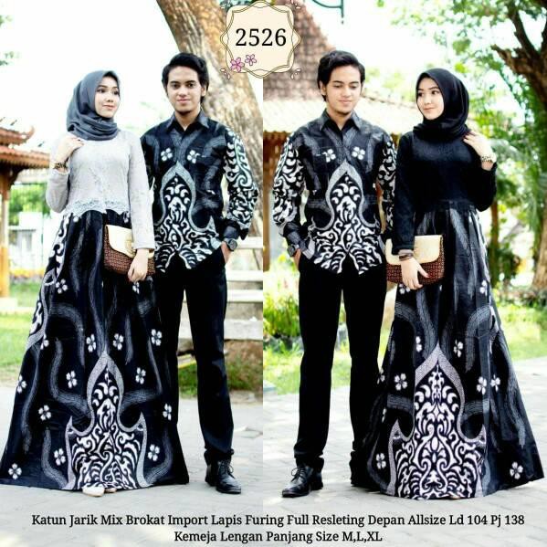 Harga Gamis Brukat Couple Terbaik Batik Kebaya Pakaian Wanita Juni 2021 Shopee Indonesia