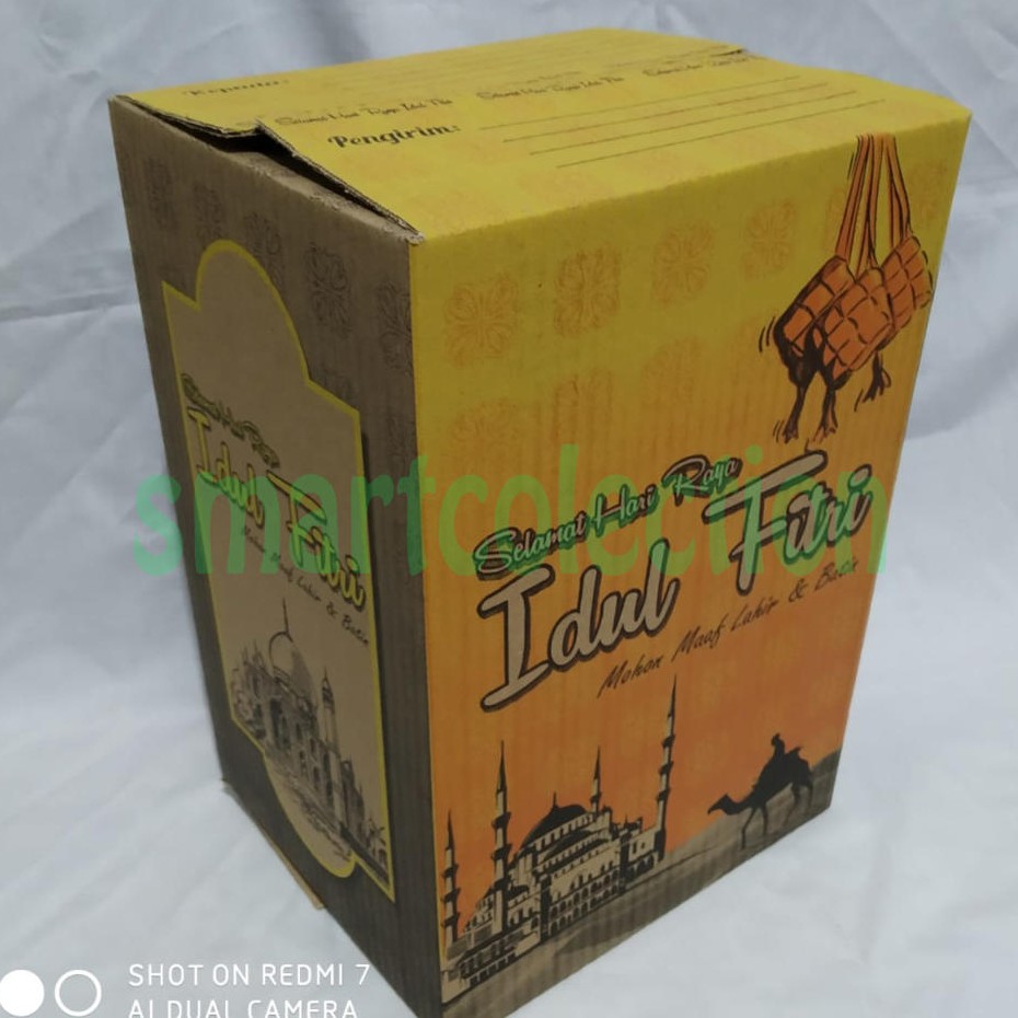 

DISKON !!! Kardus Idul Fitri / Kardus Lebaran / Kardus Parcel / Kardus sembako ( 30x20x20 ) 10pcs