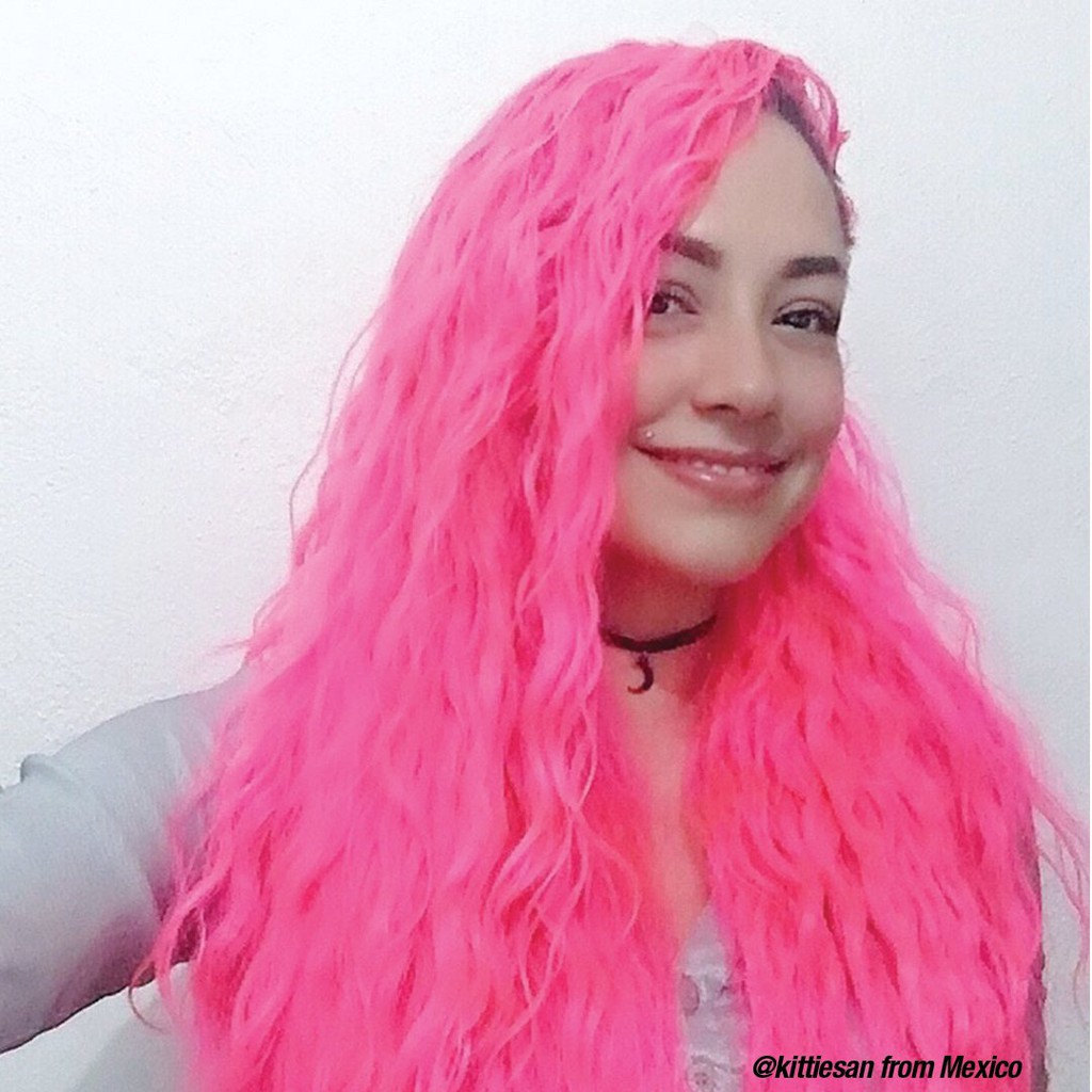 Manic Panic Amplified Cotton Candy Pink Cat Rambut Shopee Indonesia