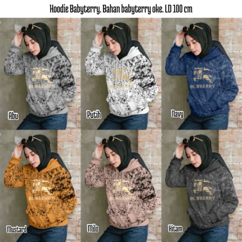 Grosir sweater HODIE baby terry //JF284