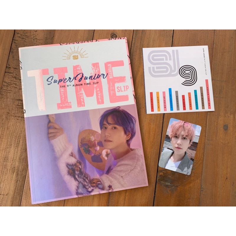 Album SUPER JUNIOR [TIME SLIP] Kyuhyun Versi